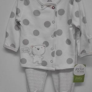 NWT Petit Lem 2 Piece Outfit size 3 months
